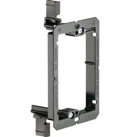 metal low voltage mounting bracket|1 gang low voltage bracket.